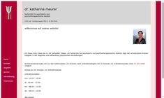 Dr. Katharina Brigitte Maurer Webseite