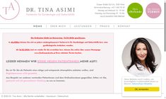 Dr. Tina Asimi Webseite