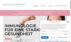 Univ.Doz. Dr. Hermann Wolf Webseite