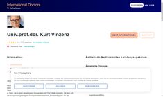 Ao.Univ.Prof. Dr. Kurt Vinzenz Webseite