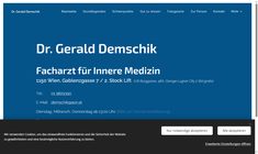 Dr. Gerald Demschik Webseite