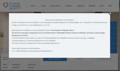 Dr. Mark Schneider Webseite