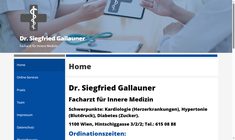 Dr. Siegfried Gallauner Webseite