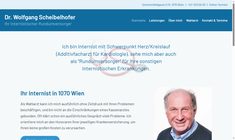 Dr. Wolfgang Scheibelhofer Webseite