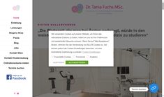 Dr. Tanja Ingeborg Christine Fuchs Webseite