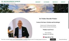 Dr. Walther-Benedikt Winkler Webseite
