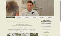 Dr. Alexander Kavina Webseite