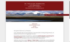 Dr. Wolfgang Kernbauer Webseite