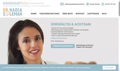 Dr. Nadia Soleman Webseite