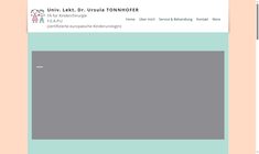 Dr. Ursula Tonnhofer Webseite