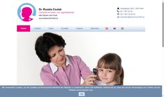 Dr. Rozalia Csutak Webseite