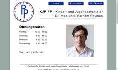 Dr. Parham Peyman Webseite