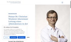Dr. Christian Wiederer Webseite
