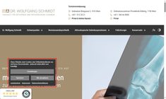 Dr. Wolfgang Schmidt Webseite