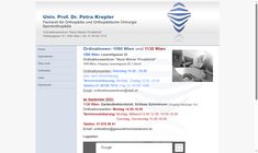 Prim.Univ.Doz. Dr. Petra Krepler Webseite