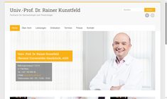 Ao.Univ.Prof. Dr. Rainer Kunstfeld Webseite