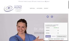 Dr. Alexandra Kunz Webseite