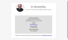 Dr. Murat Okcu Webseite
