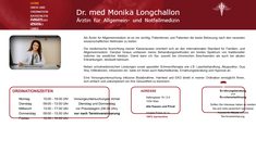 Dr. Monika Longchallon Webseite