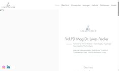 Dr. Lukas Fiedler Webseite