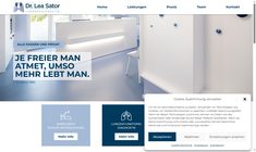 Dr. Lea Sator Webseite