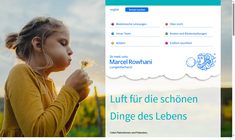 Dr. Marcel Rowhani Webseite