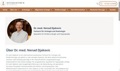 Nenad Djakovic Webseite