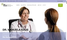 Dr. Manuela Kaus Webseite
