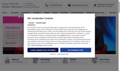 Univ.Prof. Dr. Stefan Marlovits Webseite