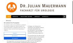 Dr. Julian Mauermann Webseite