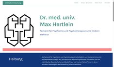 Dr. Max Hertlein Webseite