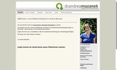 Dr. Andrea Mazanek Webseite