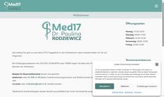 Dr. Paulina Rodziewicz Webseite