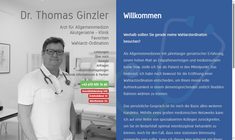 Dr. Thomas Ginzler Webseite