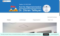 Dr. Dikran Telfeyan Webseite