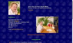 Univ.Doz. Dr. Harald Maier Webseite