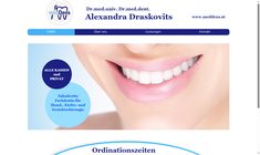 DDr. Alexandra Draskovits Webseite