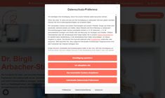 Dr. Birgit Arbacher-Stöger Webseite