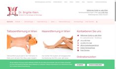 Dr. Brigitte Klein Webseite