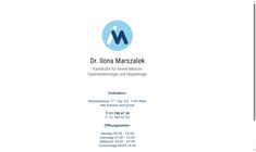 Dr. Ilona Marszalek Webseite