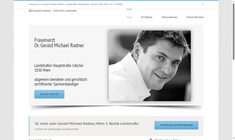 Dr. Gerald Michael Radner Webseite