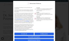 Dr. Simone Potzmann Webseite