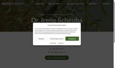 Dr. Irene Maria Scheuba Webseite