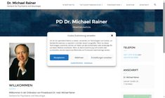 Priv.Doz. Dr. Michael Rainer Webseite