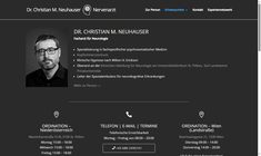 Dr. Christian Neuhauser Webseite
