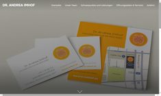 Dr. Andrea Imhof Webseite