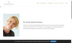 Priv.Doz. Dr. Sabine Salhofer-Polanyi Webseite