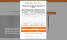 Dr. Harald Mokhareghi Webseite