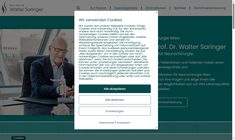 Univ.Doz. Dr. Walter Saringer Webseite