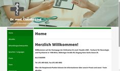 Dr. Claudio Lind Webseite